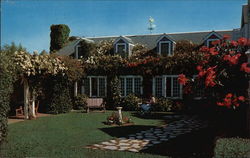 The Chanticleer Inn Nantucket, MA Postcard Postcard