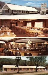 Boreali's Restaurant and Motel Howe Caverns, NY Postcard Postcard