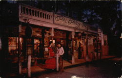 General Merchandise Store at Night, Knott's Berry Farm Postcard