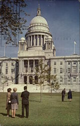 View of State House Providence, RI Postcard Postcard