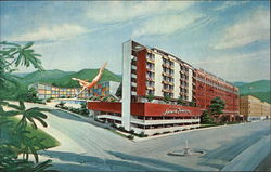 The Majestic Hotel, Towers & Baths Hot Springs National Park, AR Postcard Postcard