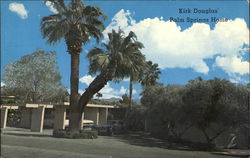 Kirk Douglas' Palm Springs Home California Postcard Postcard