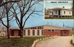 Elvis Presley Youth Center and Birthplace Tupelo, MS Postcard Postcard