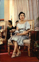 Her Majesty Qeen Sirikij of Thailand Postcard