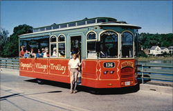 Ogunquit Village Trolley Postcard