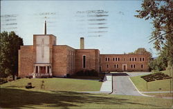 St. Teresa's Church and Rectory Postcard