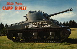 Camp Ripley Minnesota Postcard Postcard