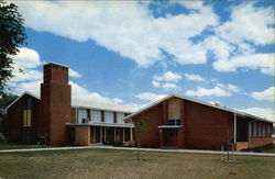 Walker Air Force Base Chapel New Mexico Postcard Postcard