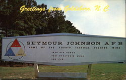 Seymour Johnson AFB Goldsboro, NC Postcard Postcard