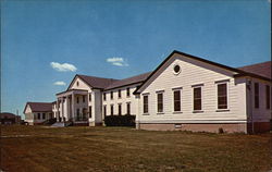 Base Exchange Building Bunker Hill, IN Postcard Postcard