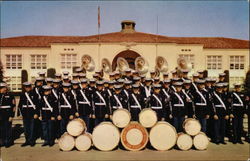 San Diego Marine Corps Recruit Depot Band Postcard