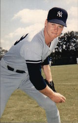 Brad Arnsburg, Pitcher, New York Yankees Baseball Postcard Postcard