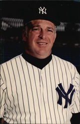 Stump Merrill, Coach, New York Yankees Baseball Postcard Postcard