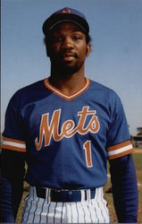 Mookie Wilson, Outfielder, New York Mets Baseball Postcard Postcard