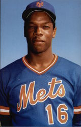 Dwight Gooden, Pitcher, New York Mets Baseball Postcard Postcard