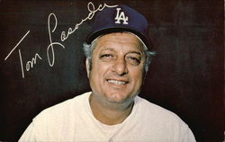 Tom Lasorda, Los Angeles Dodgers Postcard