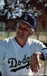 Tom Lasorda, Los Angeles Dodgers Postcard