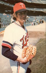 Geoff Zahn, 1978 Minnesota Twins Baseball Postcard Postcard