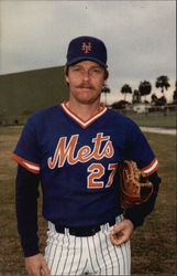 Tim Corcoran, New York Mets Baseball Postcard Postcard