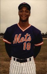 Darryl Strawberry, Mets Postcard