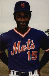 George Foster New York Mets Baseball Postcard Postcard