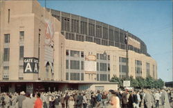 Municipal Stadium Postcard