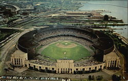 Cleveland Municipal Stadium Postcard