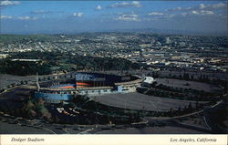 Dodger Stadium Los Angeles, CA Postcard Postcard