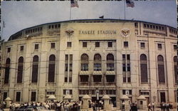 Yankee Stadium Bronx, NY Postcard Postcard