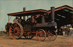 Antique Peerless Steam Tractor Kinzers, PA Postcard Postcard