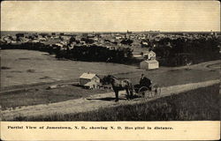 Jamestown, N.D North Dakota Postcard Postcard