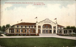 Administration Building, Iowa State Fair and Exposition Postcard