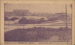 Sherman Park Chicago, IL Postcard Postcard