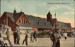 Broadway Market Buffalo, NY Postcard Postcard