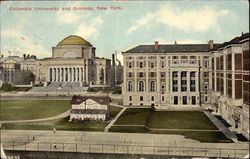 Columbia University and Grounds Postcard