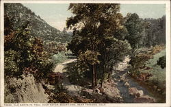 Old Santa Fe Trail, over Raton Mountains Trinidad, CO Postcard Postcard