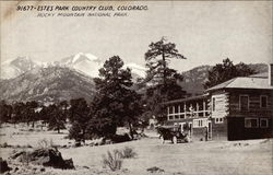 Estes Park Country Club, Colorado Postcard