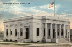 View of Government Building Postcard