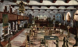 Music Room, Glenwood Mission Inn Postcard