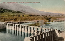 Truckee River Dam, Truckee - Carson Irrigation Project Postcard