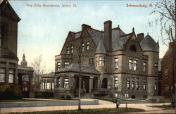 The Ellis Residence, Union St Postcard