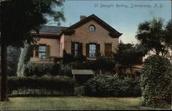 St. George's Rectory Schenectady, NY Postcard Postcard