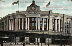 South Railway Station Postcard