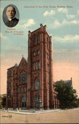 Cathedral of the Holy Cross, Boston, Mass Massachusetts Postcard Postcard