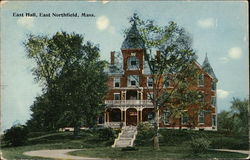 East Hall East Northfield, MA Postcard Postcard