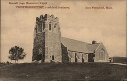 Russell Sage Memorial Chapel East Northfield, MA Postcard Postcard