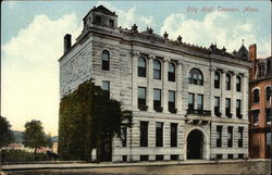 City Hall Taunton, MA Postcard Postcard