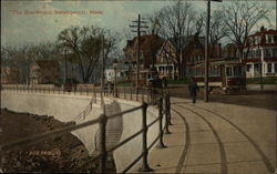 The Boulevard Swampscott, MA Postcard Postcard