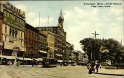 Front Street; view from Main Postcard