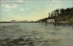 Pontoosuc Lake Postcard